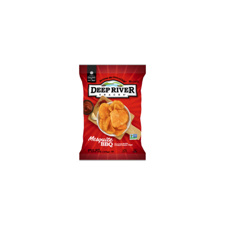 Deep River Snacks Kettle Potato Chip Mesquite BBQ 1.375 oz., PK48 10018